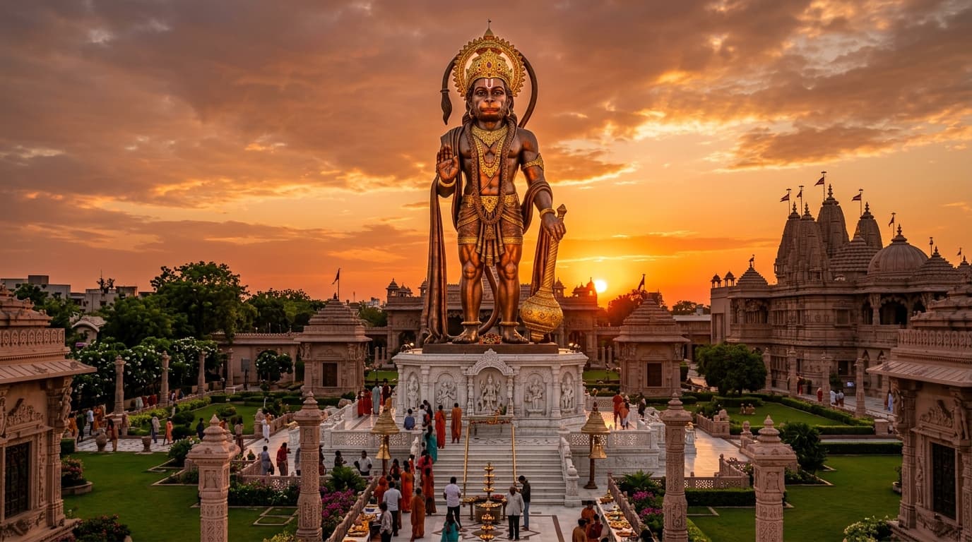 King of Salangpur 54-foot Monument